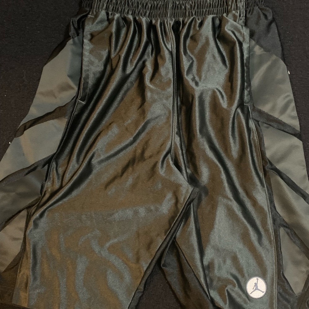 Jordan Shorts black shiny